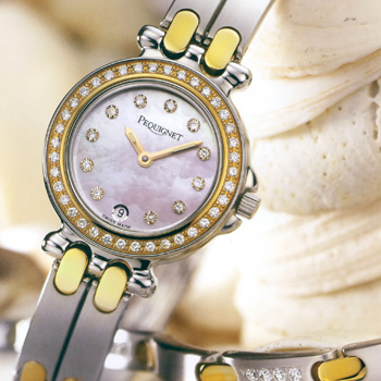 【ダイヤモンドベゼル】ペキニエ　ペキネ　時計　腕時計　レディース　ダイヤ